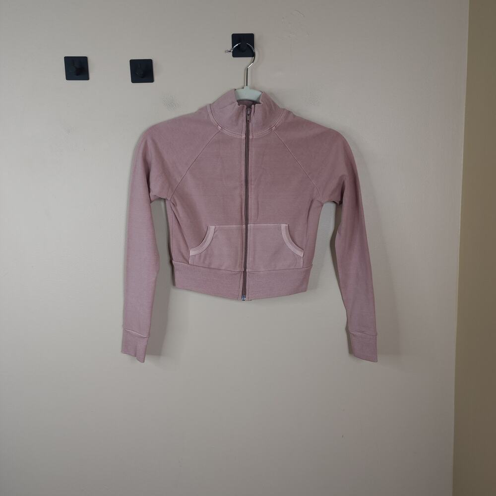 Skims Outdoor Full Zip Track Jacket in Tiger's Eye Size XXS